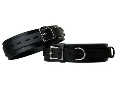 Restraints Strict Leather Deluxe Locking Thigh Cuffs Strict Leather Restraints Strict Leather Deluxe Locking Thigh Cuffs Strict Leather