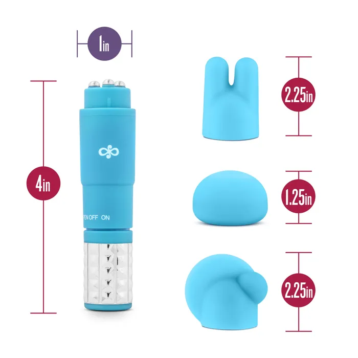 Rose Vibrators Rose Revitalize Massage Kit Blue