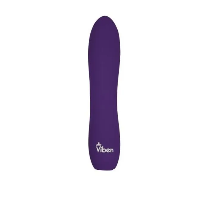 Rumble Motor Rechargeable Bullet Vivacious Violet Viben Female Sex Toys