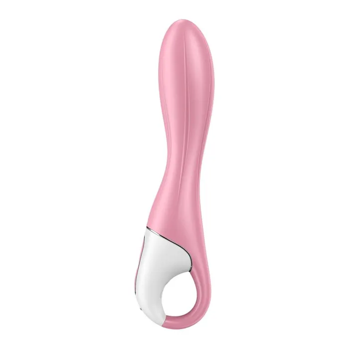 Satisfyer Vibrators Inflatable GSpot Vibe Air Pump Vibrator 2 Light Red