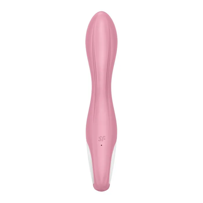 Satisfyer Vibrators Inflatable GSpot Vibe Air Pump Vibrator 2 Light Red