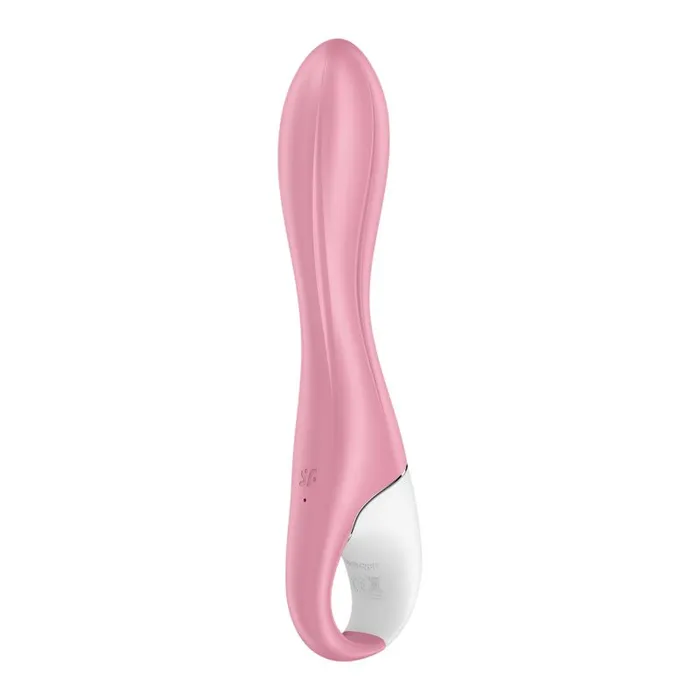Satisfyer Vibrators Inflatable GSpot Vibe Air Pump Vibrator 2 Light Red