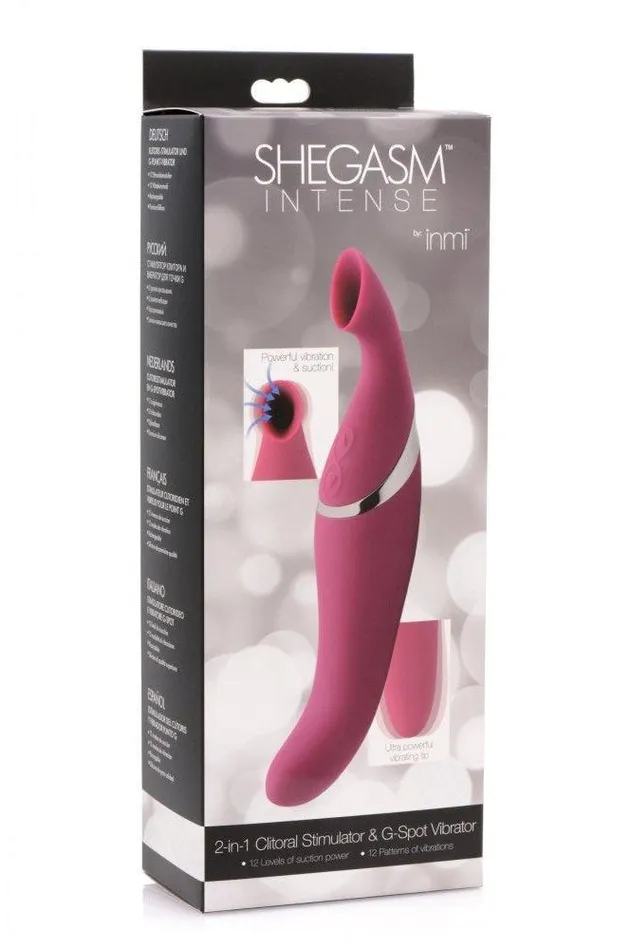 Sd Female Sex Toys Shegasm Intense 2 in 1 Clit Stimulator