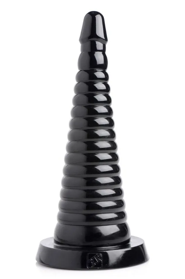 Sd Male Sex Toys Giant Ribbed Anal Cone