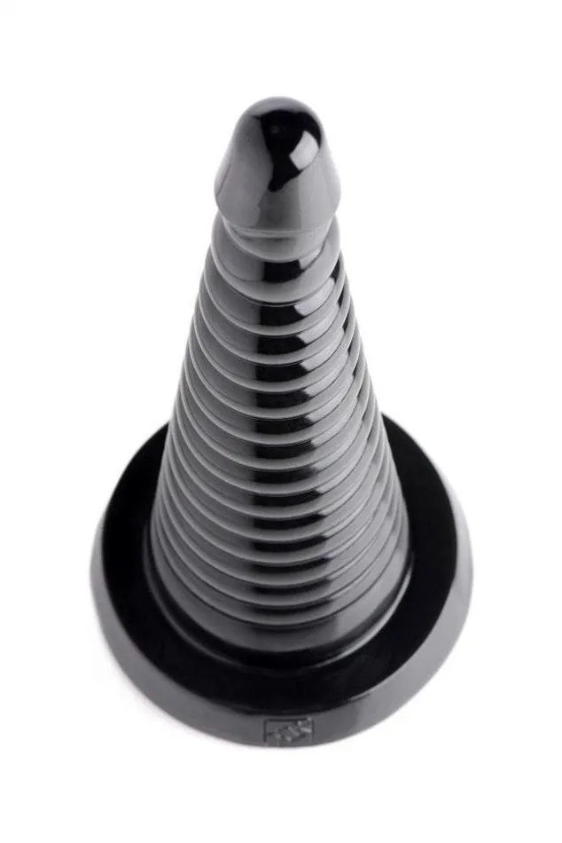 Sd Male Sex Toys Giant Ribbed Anal Cone