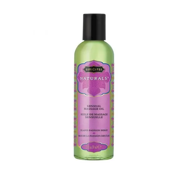 Seductucom Couples Massage Oil Natural Island Passion Berry 2fl Oz