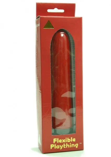 Seductucom Flexible Plaything 7 Inch Vibrator Red Anal