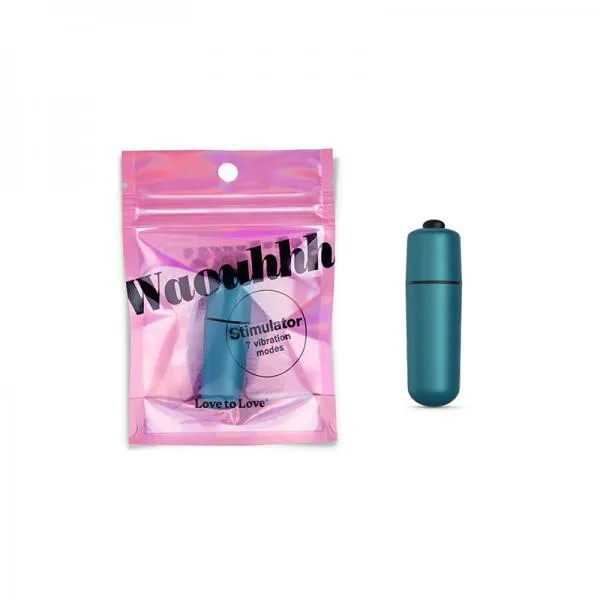 Seductucom Love To Love Waouhhh 7 Mode Bullet Vibrator Teal Me Vibrators