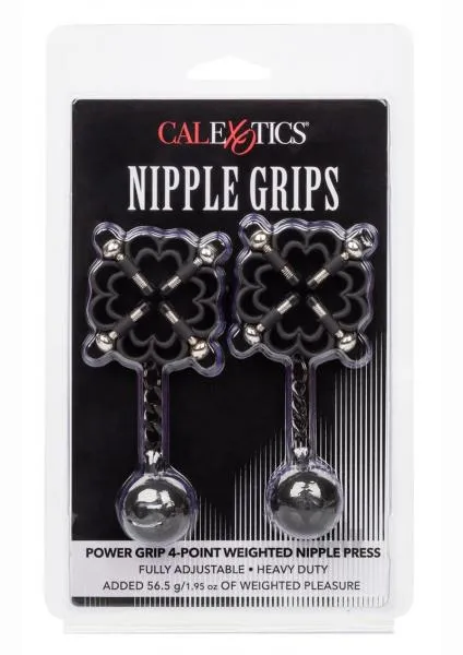 Seductucom Male Sex Toys Nipple Grips Power Grip 4 Point Clamps