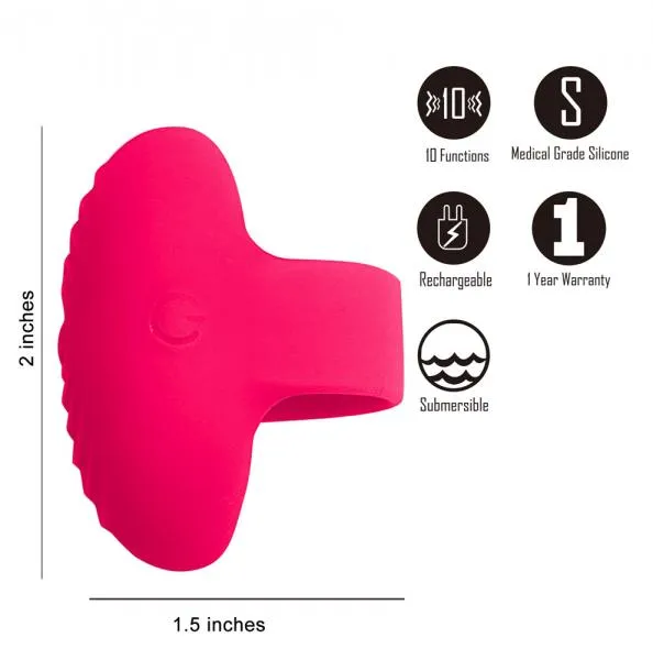 Seductucom Male Sex Toys Ruby Rechargeable Vibrating Ring