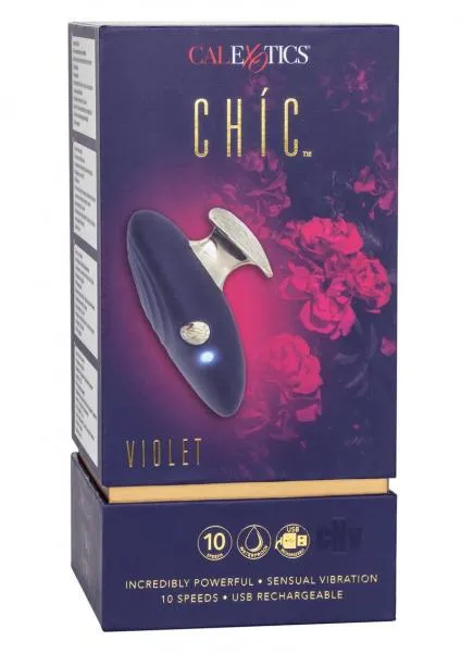 Seductucom Vibrators Chic Violet Blue