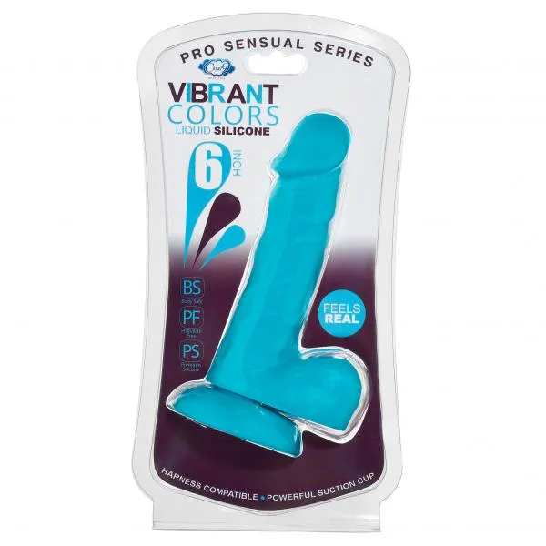 Seductucom Vibrators Cloud 9 Vibrant Colors 6 Blue Pro Sensual Line 