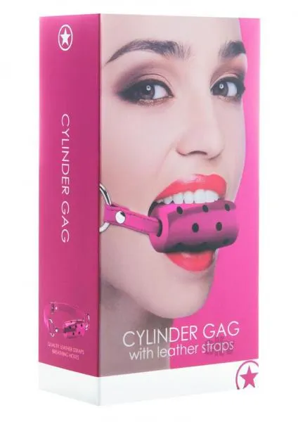 Seductucom Vibrators Ouch Cylinder Gag Pink