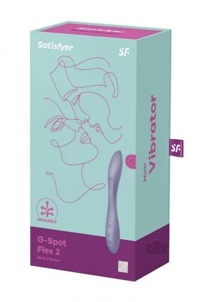 Seductucom Vibrators Satisfyer Gspot Flex 2 Dark Violet