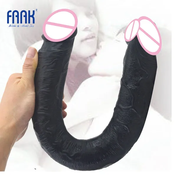 sextoypremium 181 INCH LONG DILDO DOUBLE GLANS PENIS REALISTIC DICK SEX TOYS FOR WOMEN LESBIAN VAGINA ANAL DOUBLE STIMULATION SEX SHOP Male Sex Toys