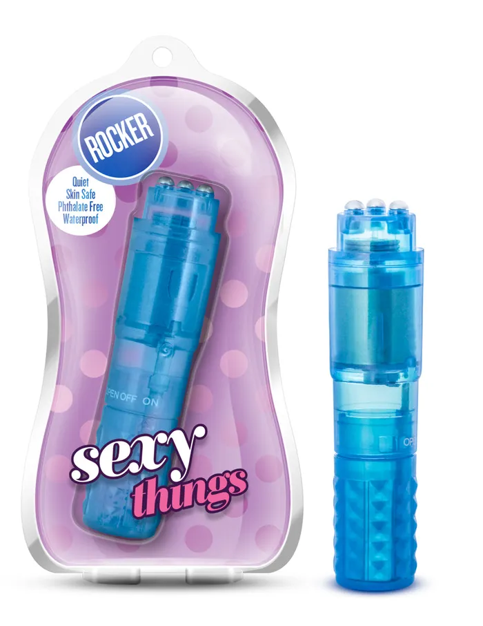 Sexy Things Sexy Things Rocker Blue Vibrators