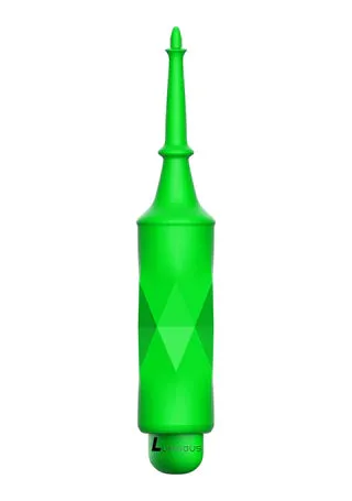 Shots Toys Female Sex Toys Luminous ABS Bullet With Silicone Sleeve 10Speeds Circe Green