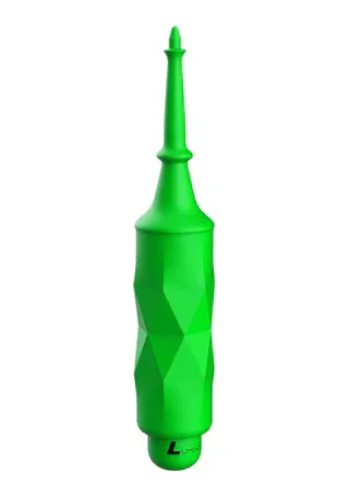 Shots Toys Female Sex Toys Luminous ABS Bullet With Silicone Sleeve 10Speeds Circe Green