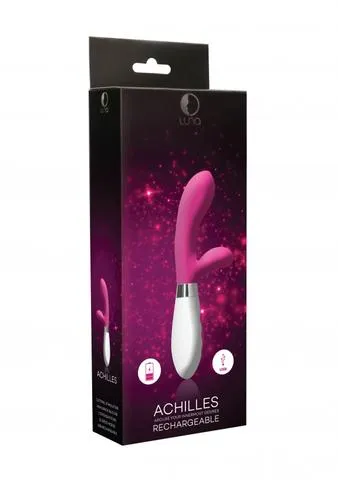 Shots Toys Vibrators Luna Rechargeable Vibrator Achilles Pink