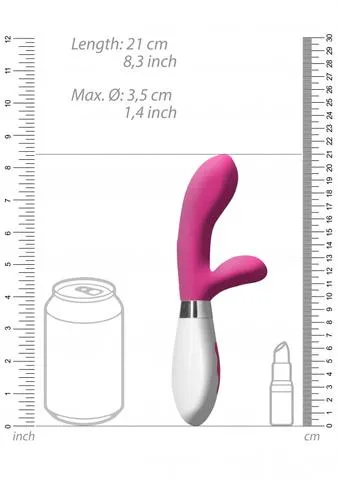 Shots Toys Vibrators Luna Rechargeable Vibrator Achilles Pink