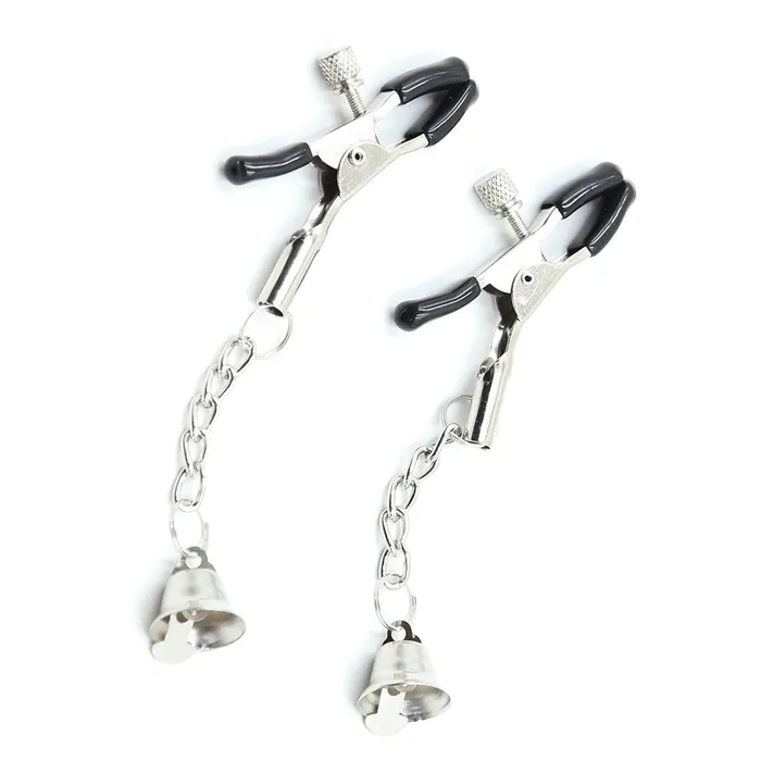 Silver Bell Nipple Clamps Plesur IL Anal