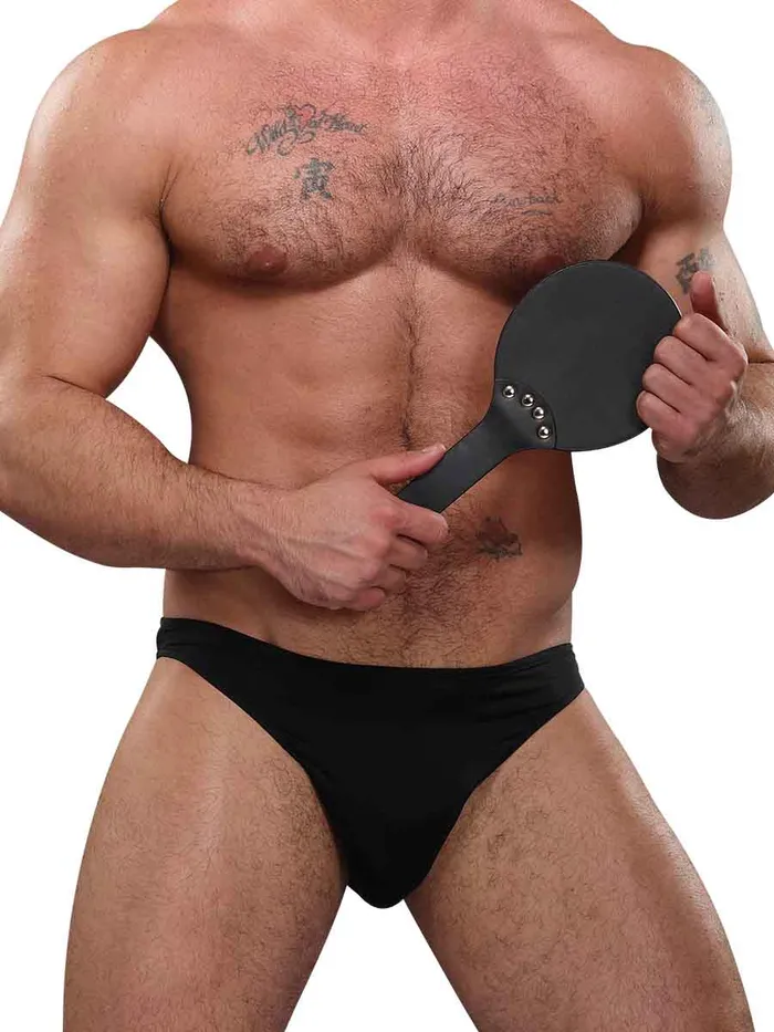 Spank Me Bikini Novelty Underwear Black Male Power Anal