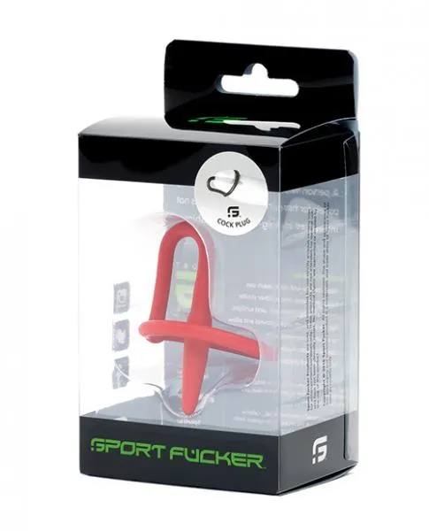 Sport Fucker Anal Sport Fucker Cock Plug Red