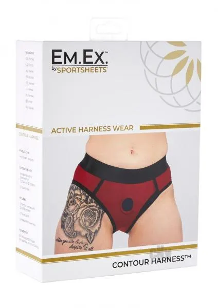 Sportsheets Em Ex Active Harness Wear Contour Medium Female Sex Toys