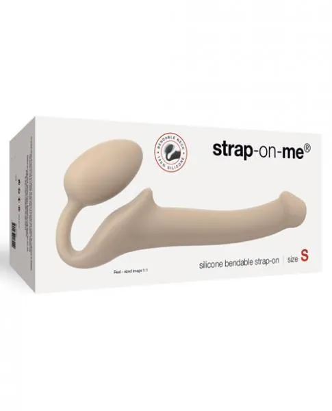 Strap On Me Bendable Strapless Strap On Small Beige StrapOnMe Female Sex Toys