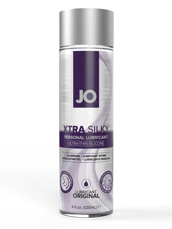 System Jo Male Sex Toys JO Extra Silky Thin Silicone 4 Oz 120 ml