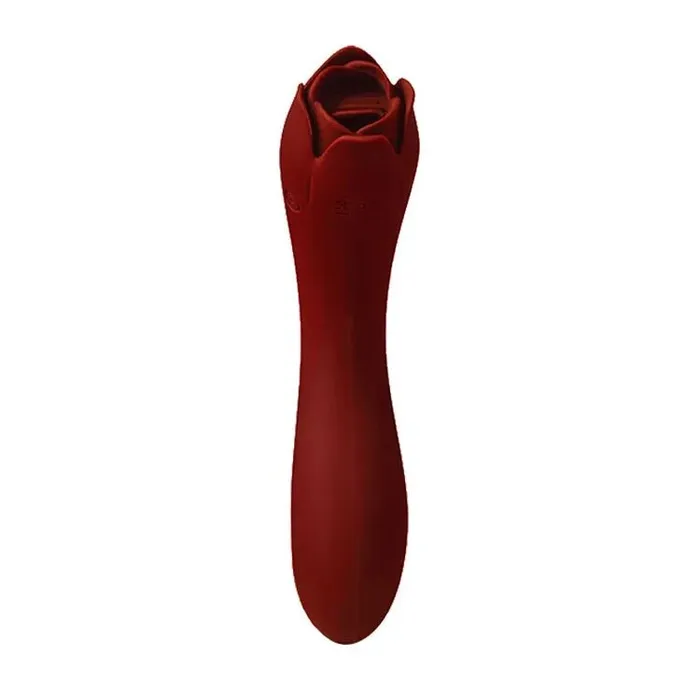 Tongue Silicone Rose Stick Vibrator OOTYEMO Female Sex Toys