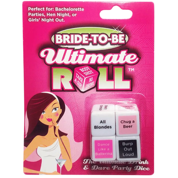 Ultimate Roll Dice for Bride Ball Chain Anal