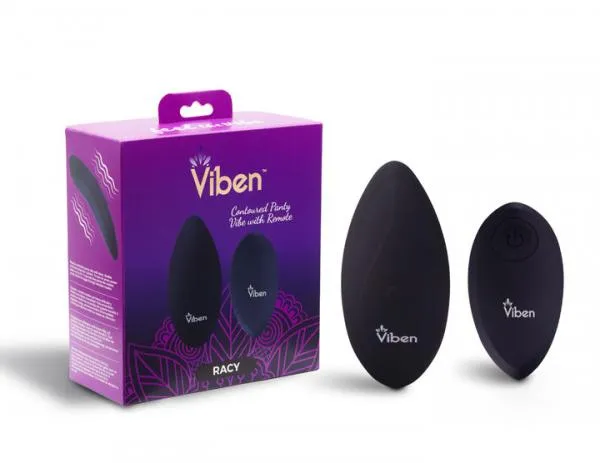 Viben Racy 10 Function Panty Vibe Black Seductucom Vibrators