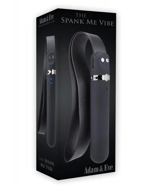 Vibrators Adam Eve Adam Eve Spank Me Vibe Black