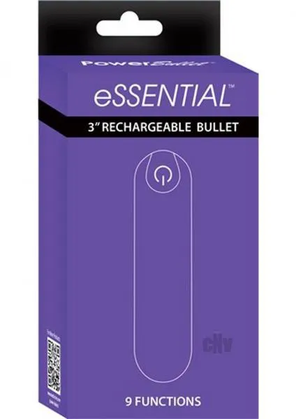 Vibrators BMS Essential Power Bullet Purple Vibrator