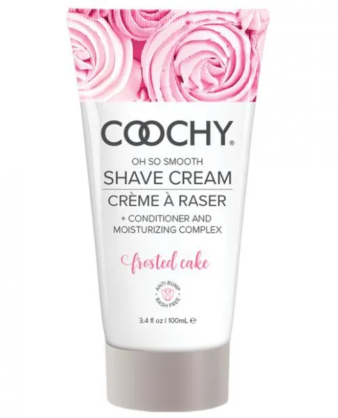 Vibrators Coochy Shave Cream Frosted Cake 34 Fluid Ounces Coochy