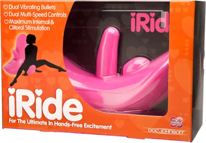 Vibrators Doc Johnson IRide Pink