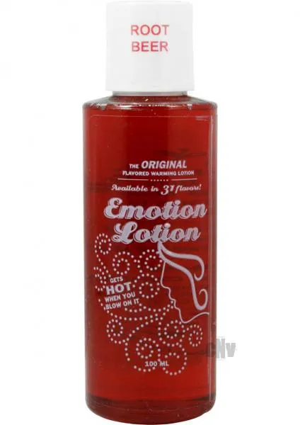 Vibrators Emotion Lotion Emotion Lotion Root Beer 338oz