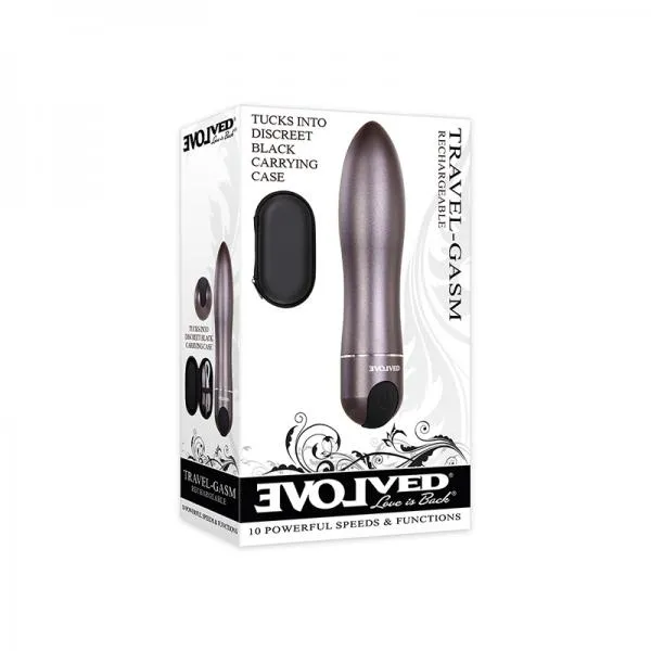 Vibrators Evolved Evolved Travel Gasm Bullet Vibrator