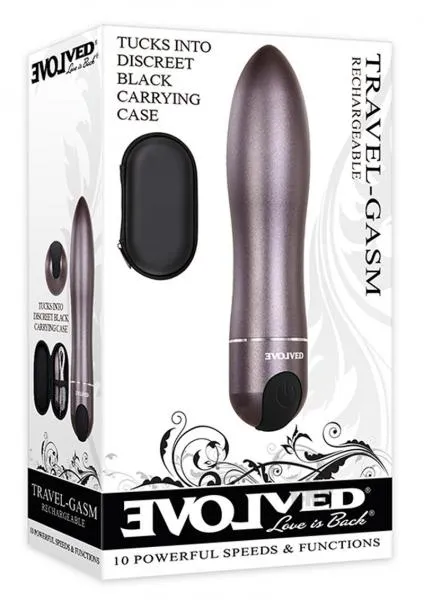 Vibrators Evolved Evolved Travel Gasm Bullet Vibrator