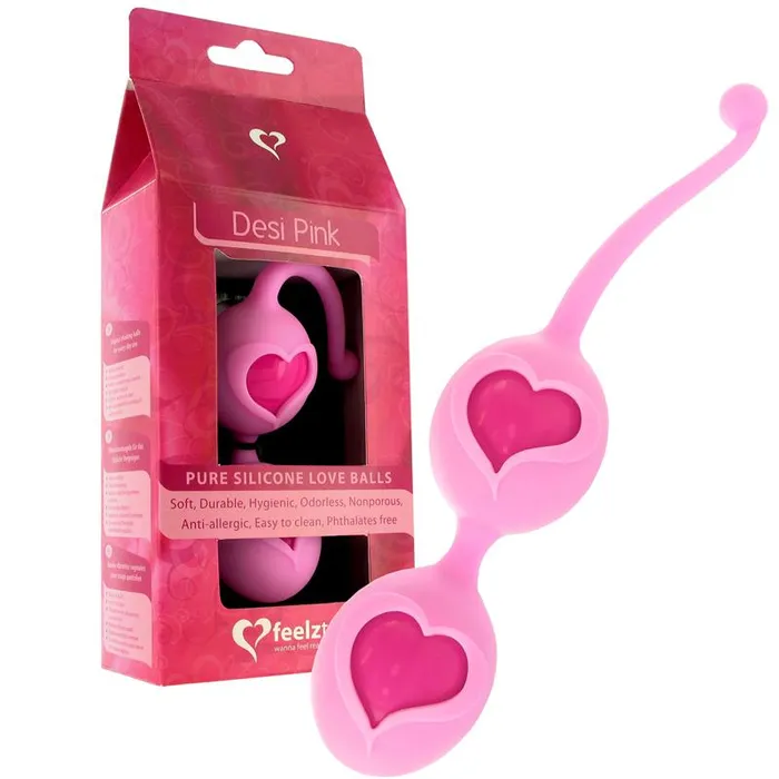 Vibrators feelztoys Feelztoys LoveBall Desi Pink