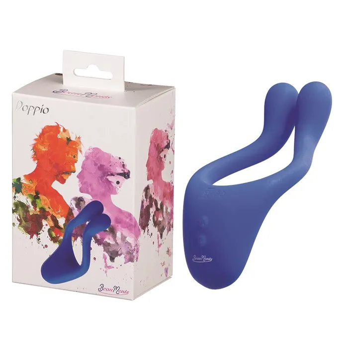 Vibrators Lovetwoo Doppio 10 Couples Vibrator Blue FOR UK SALE ONLY