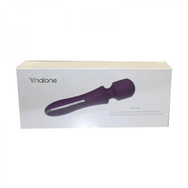 Vibrators Nalone Nalone Rockit Wand Massager WTouch Function Purple