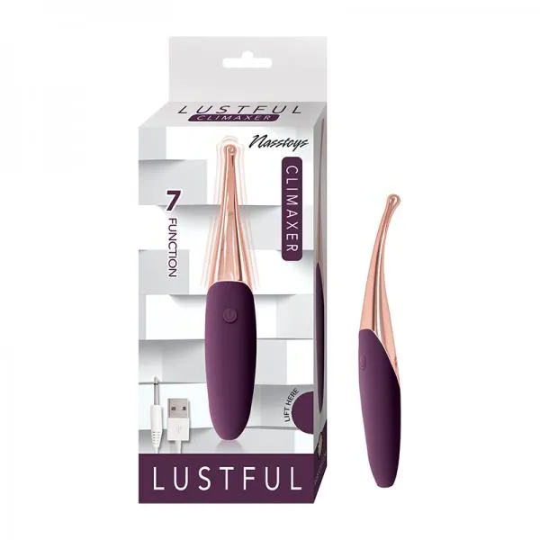 Vibrators Nasstoys Lustful Climaxer Eggplant