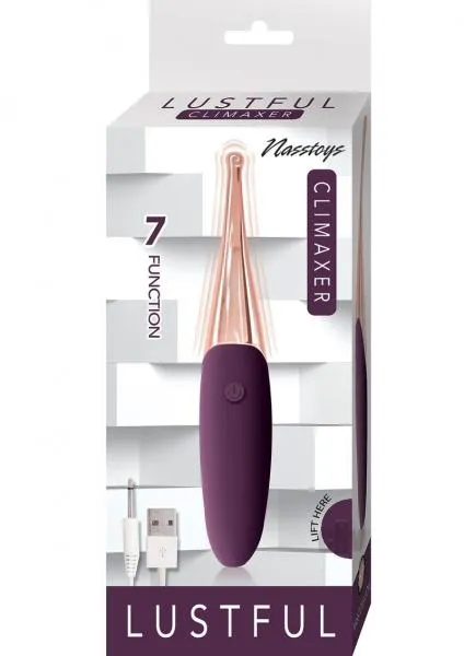 Vibrators Nasstoys Lustful Climaxer Eggplant