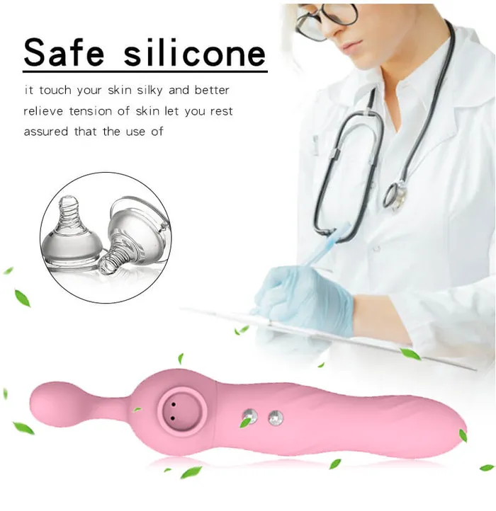 Vibrators OOTYEMO Silicone Material Sucker Vibration