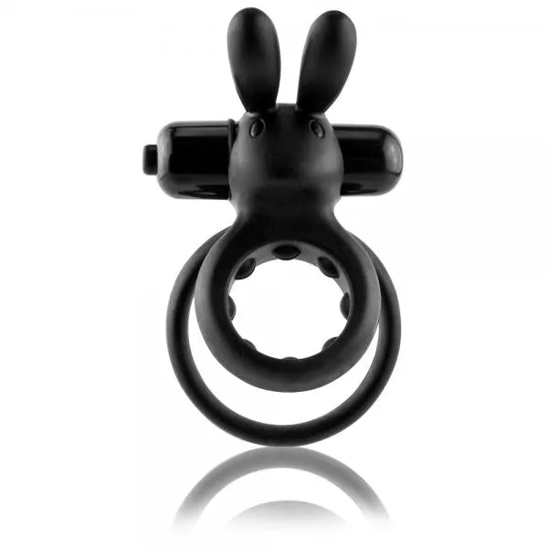 Vibrators Screaming O O Hare Rabbit Vibrating Ring Black