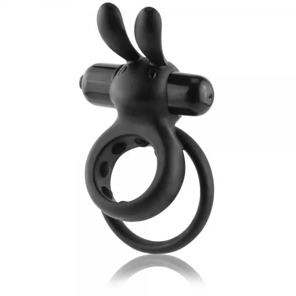 Vibrators Screaming O O Hare Rabbit Vibrating Ring Black