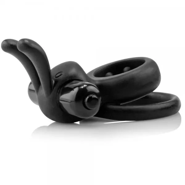 Vibrators Screaming O O Hare Rabbit Vibrating Ring Black