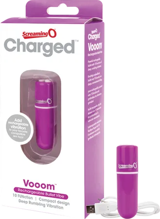 Vibrators Screaming O Vooom Bullet Purple